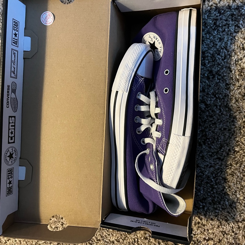 Purple converse